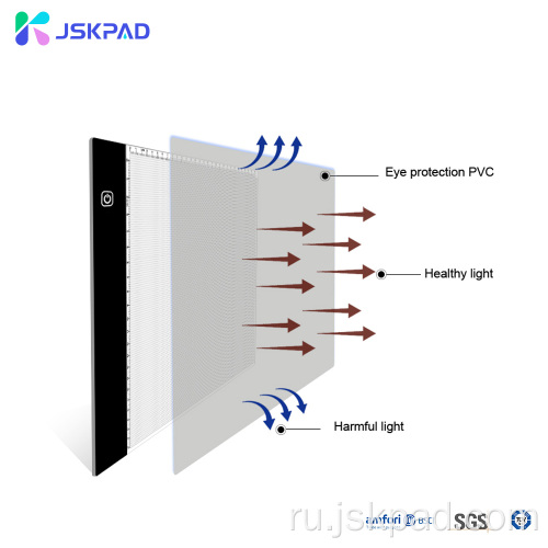 JSK Tracing Box A4 Светодиодная акриловая доска для рисования